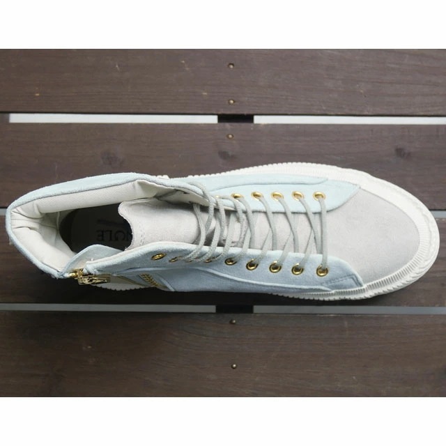 スピングル ハイカット スニーカー レディース カジュアルシューズ メンズ ゴートスエード 日本製 サイドファスナー付き 本革 SP-1808 アイス 靴 メイドインジャパン スピングル ハイカット スニーカー レディース カジュアルシューズ メンズ ゴートスエード 日本製 サイドファスナー付き 本革 SP-1808 アイス 靴 メイドインジャパン