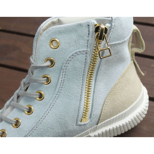 スピングル ハイカット スニーカー レディース カジュアルシューズ メンズ ゴートスエード 日本製 サイドファスナー付き 本革 SP-1808 アイス 靴 メイドインジャパン スピングル ハイカット スニーカー レディース カジュアルシューズ メンズ ゴートスエード 日本製 サイドファスナー付き 本革 SP-1808 アイス 靴 メイドインジャパン