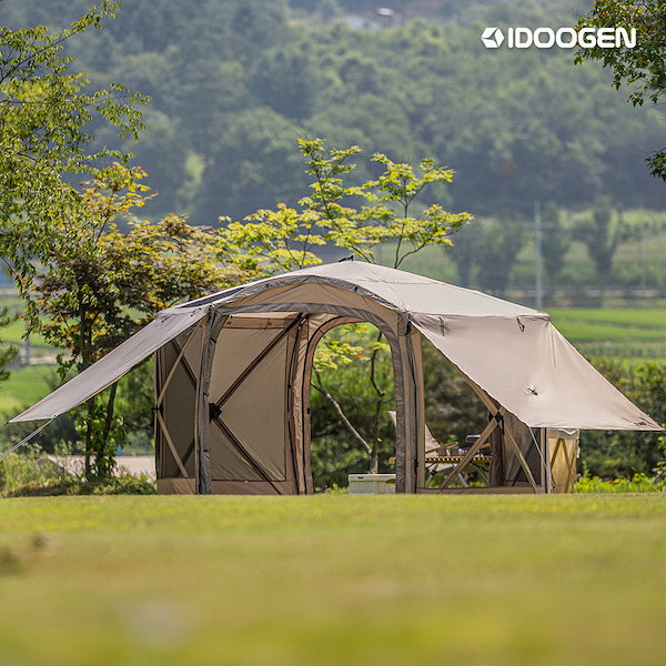 Qoo10] IDOOGEN テントVANTAGON MAX 超大型フ