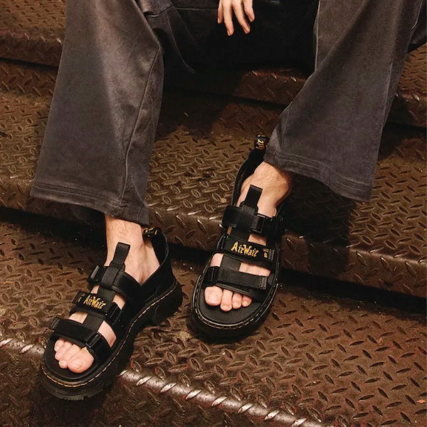 Dr.Martens(ドクターマーチン) / DAX/サンダル/US10/ブラック