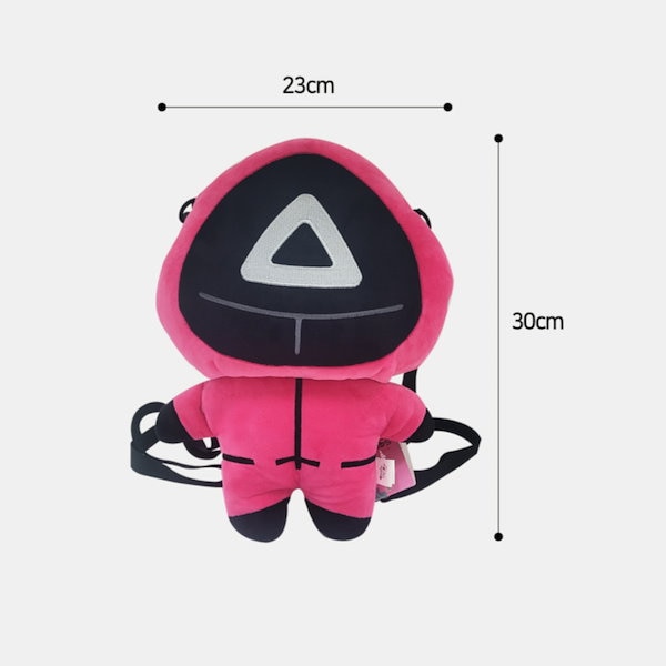 【当選品】イカゲーム リュックサック 新品未使用 Qoo10] [選べる] SQUID GAME イカゲ