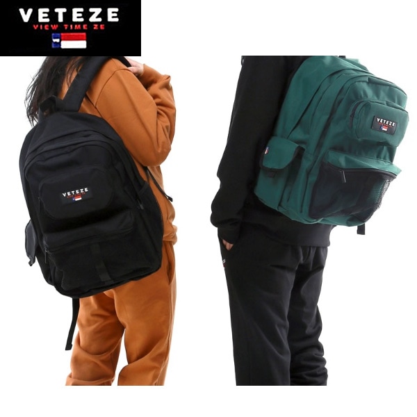 [VETEZE] NEW RETRO SPORT BAG ユニセックス レトロスポーツ リュック(3 colors)/ベテゼバッグ/バッグ