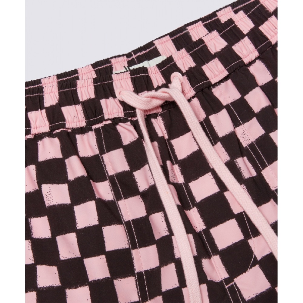 VANS ドゥードルチェッカーショーツ - ピンクブラック:リルチェック / VN000QF7FB01 VANS ドゥードルチェッカーショーツ - ピンクブラック:リルチェック / VN000QF7FB01