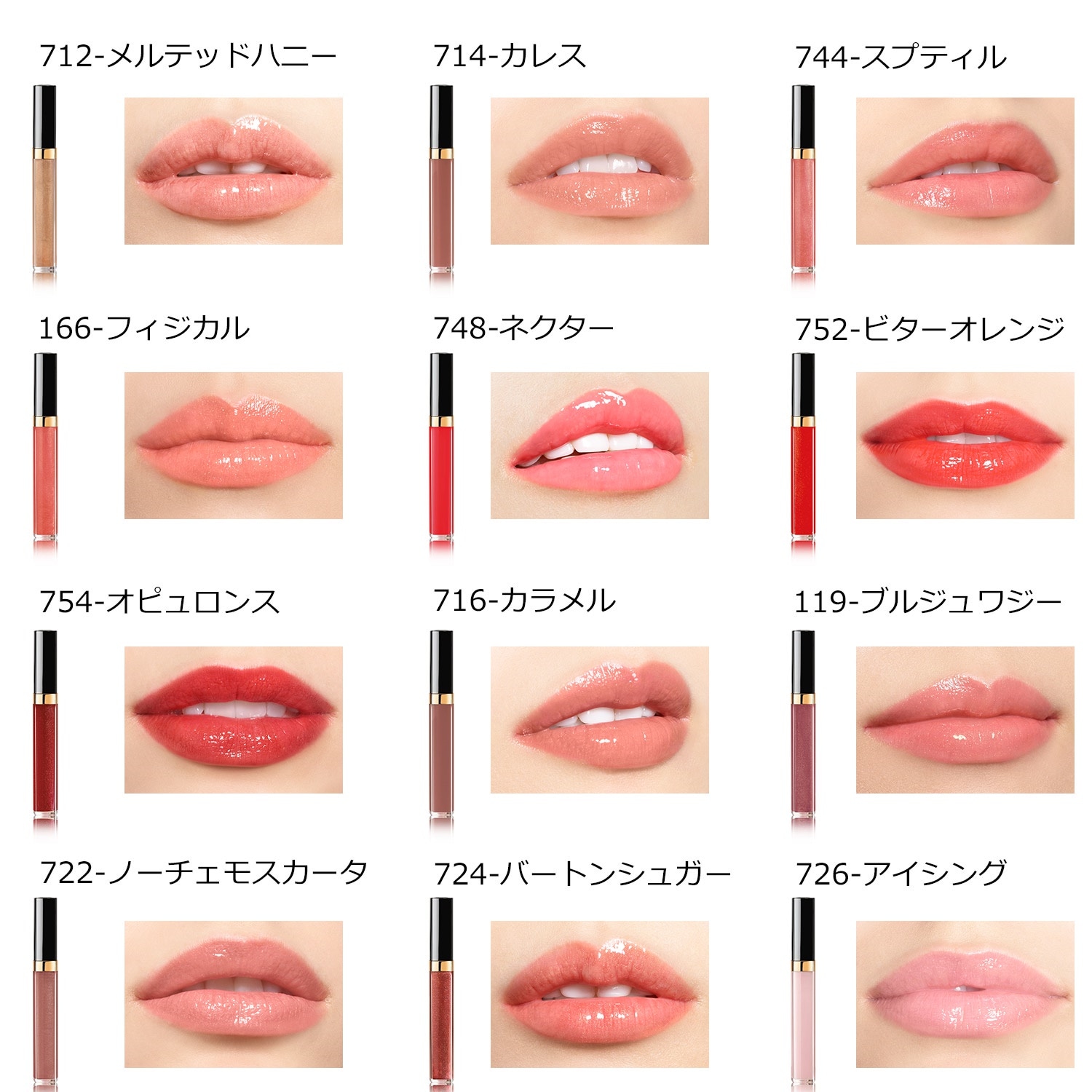 Qoo10] CHANEL リップグロス ルージュ ココ 正規品 艶