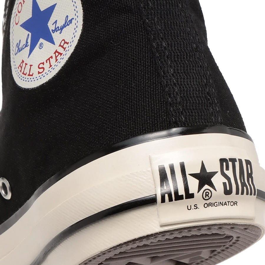 ALL STAR US HI BLACK / WHITE-TRICO メンズ レディース ハイカットスニーカー 2色展開 国内正規品