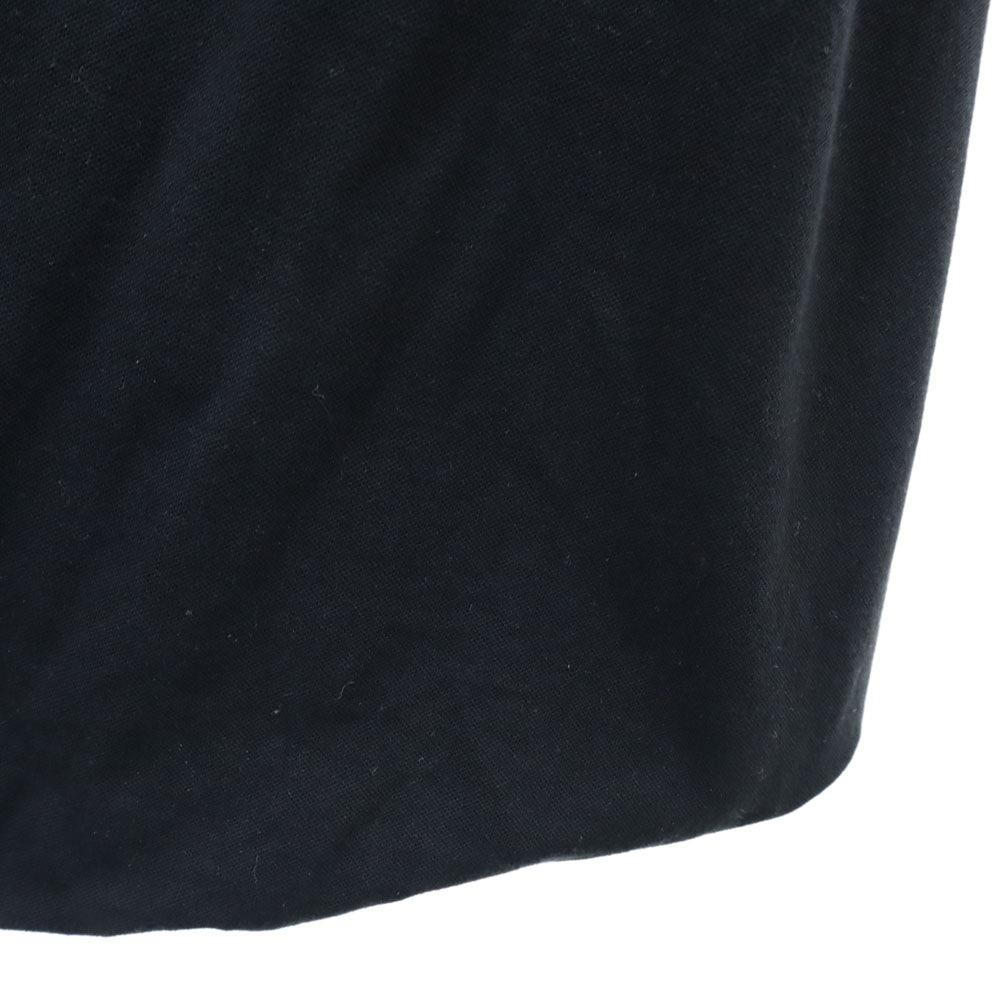 日本製 ノースリーブ ロングワンピース ブラック レディース