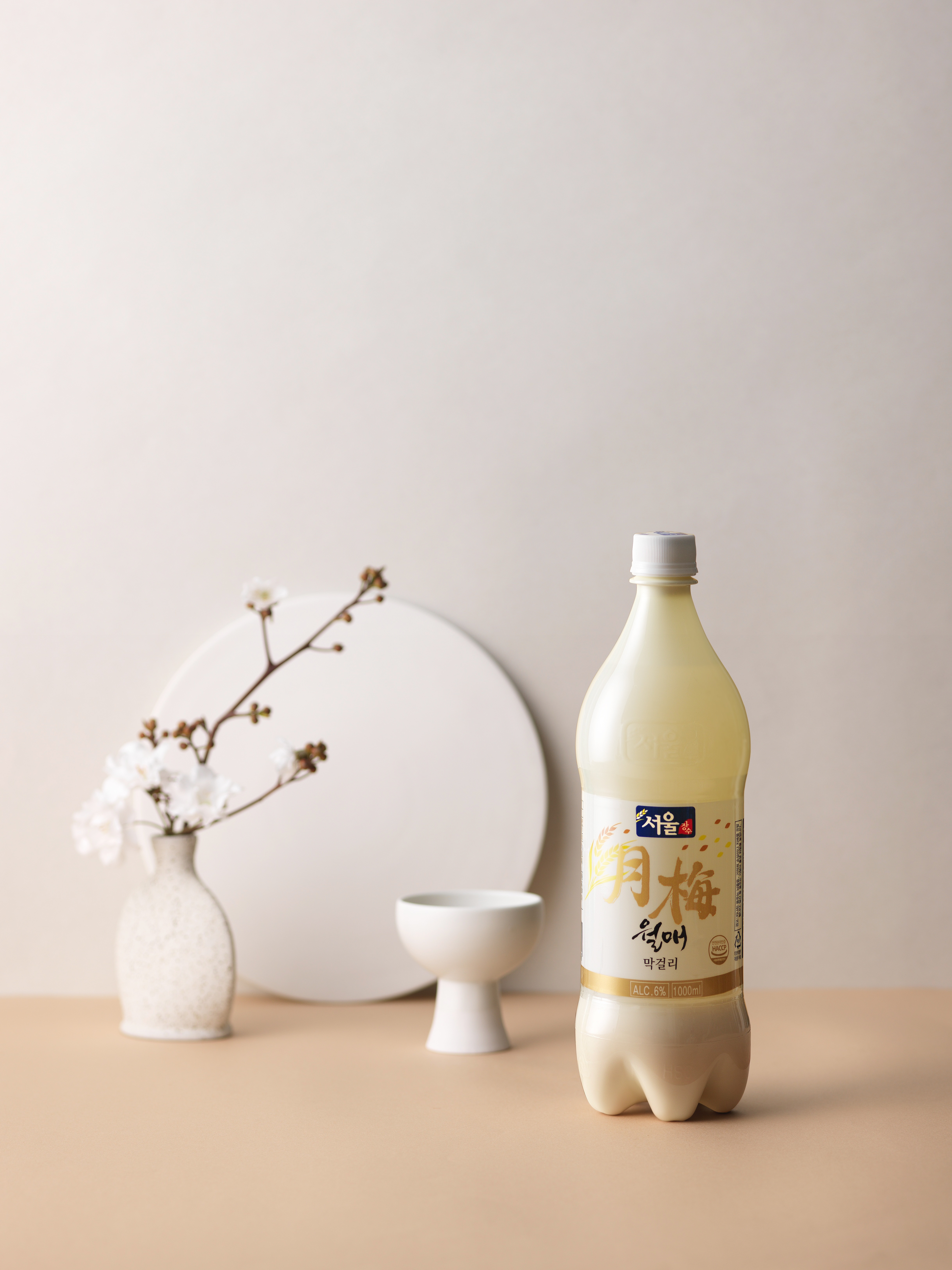 ソウル月梅マッコリ(ウォルメ) 1000ml 1箱12本 ソウル月梅マッコリ(ウォルメ) 1000ml 1箱12本