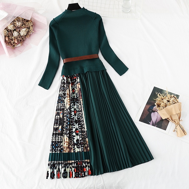 新作 レディース ワンピース ロング ロング丈 長袖 ラウンドネック Aライン プリーツ リボン 新作 レディース ワンピース ロング ロング丈 長袖 ラウンドネック Aライン プリーツ リボン