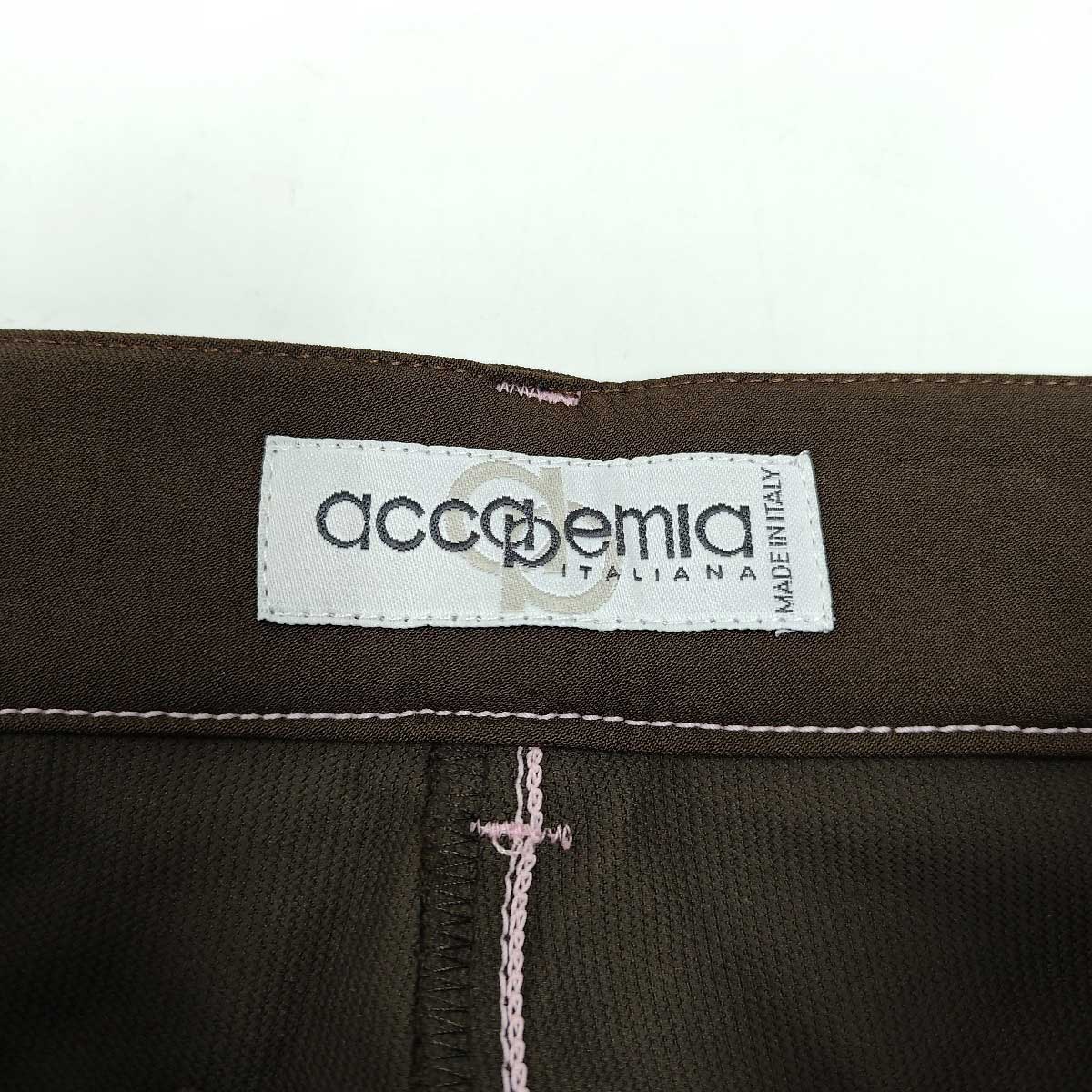 【中古・未使用品】 キュロット 乗馬 馬術 パワーグリップ IT46 Accademia Italiana モカ