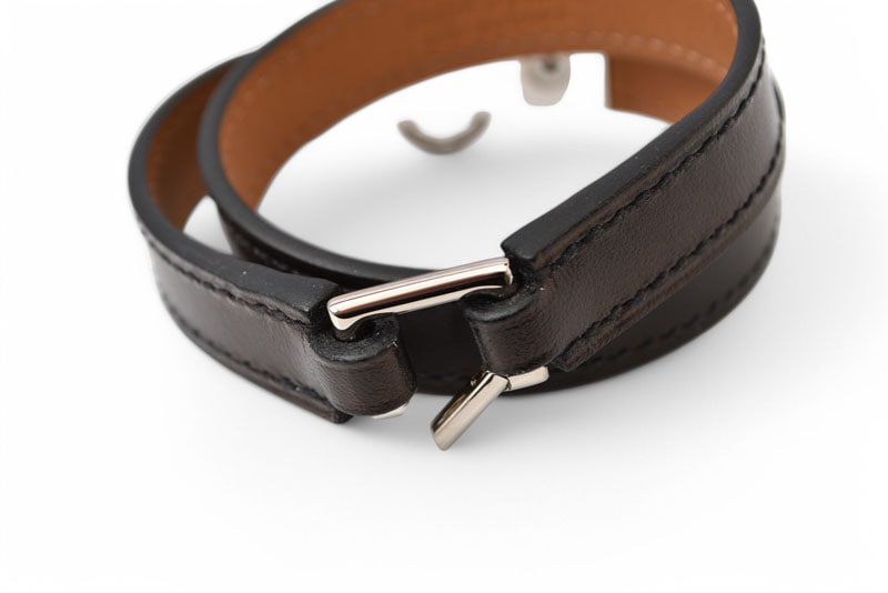 バングル/ブレスレット リヴァル ドゥブルトゥール ブラック/シルバー XSサイズ バングル/ブレスレット リヴァル ドゥブルトゥール ブラック/シルバー XSサイズ