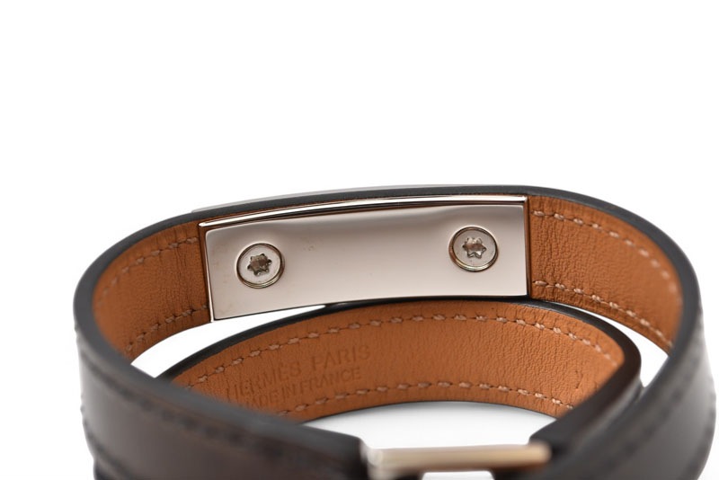 バングル/ブレスレット リヴァル ドゥブルトゥール ブラック/シルバー XSサイズ バングル/ブレスレット リヴァル ドゥブルトゥール ブラック/シルバー XSサイズ