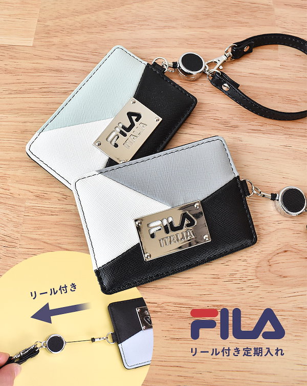 FILA フィラ カード入れ付きコインケース ブラック FILA 財布 - 小物