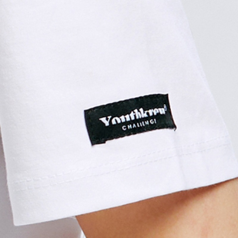 ユースクルー YK DOGGY CREW ラウンドT ホワイト ユースクルー YK DOGGY CREW ラウンドT ホワイト