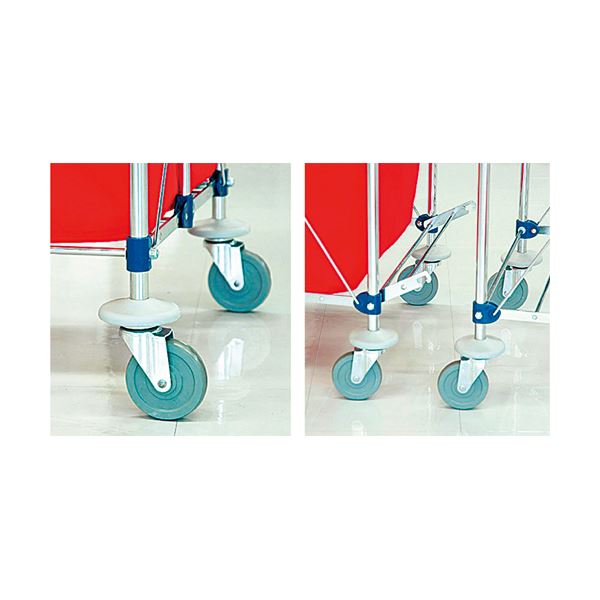 山崎産業 リサイクルカート Y-2収納袋 小 ブルー C250-002X-MB 1枚 山崎産業 リサイクルカート Y-2収納袋 小 ブルー C250-002X-MB 1枚