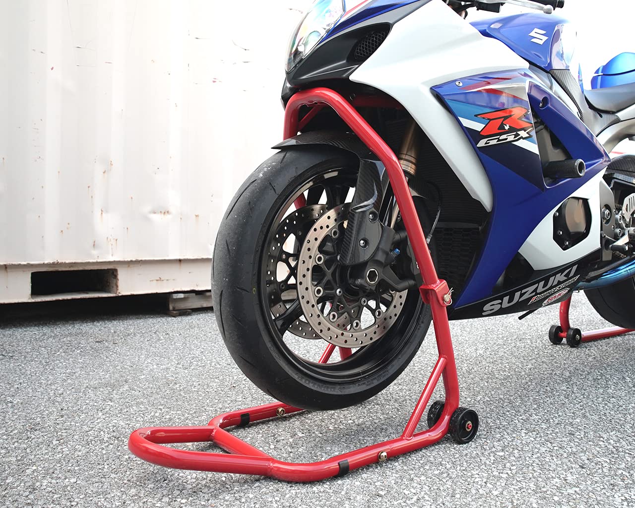 ツールズアイランド(Toolsisland) フロントスタンド メンテナンススタンド バイクスタンド 取扱説明書付 (レッド) 51603 ツールズアイランド(Toolsisland) フロントスタンド メンテナンススタンド バイクスタンド 取扱説明書付 (レッド) 51603