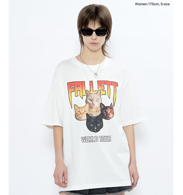 【韓国Fallett ファレ】Deux Nero Short Sleeve A'GEM/9 × .kom 『FALLETT/ファレット』 DEUX NERO SHORT SLEEVE
