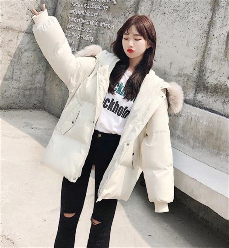 韓国ファッション の新作 ゆったりする 厚手 コート ダウンジャケット コットンコート 韓国ファッション の新作 ゆったりする 厚手 コート ダウンジャケット コットンコート