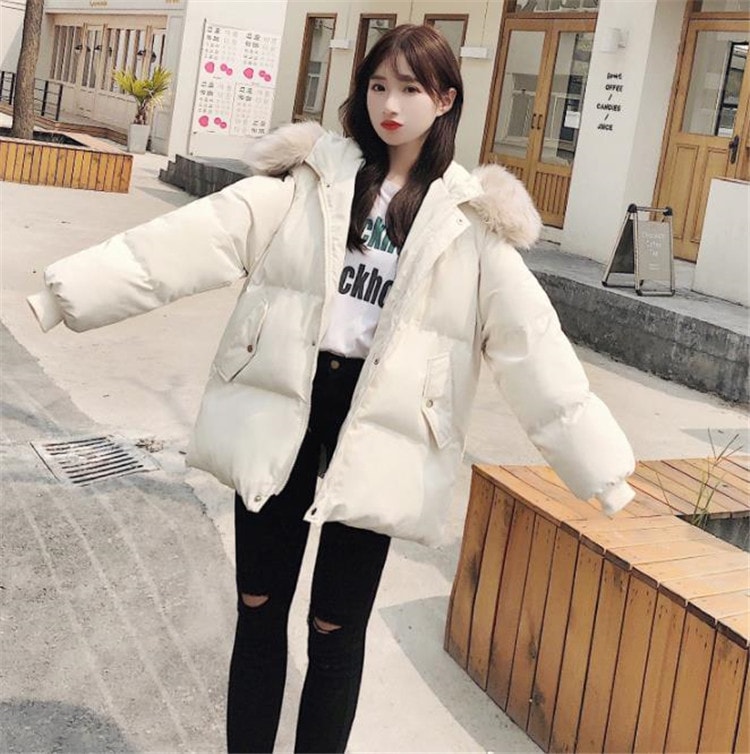 韓国ファッション の新作 ゆったりする 厚手 コート ダウンジャケット コットンコート 韓国ファッション の新作 ゆったりする 厚手 コート ダウンジャケット コットンコート