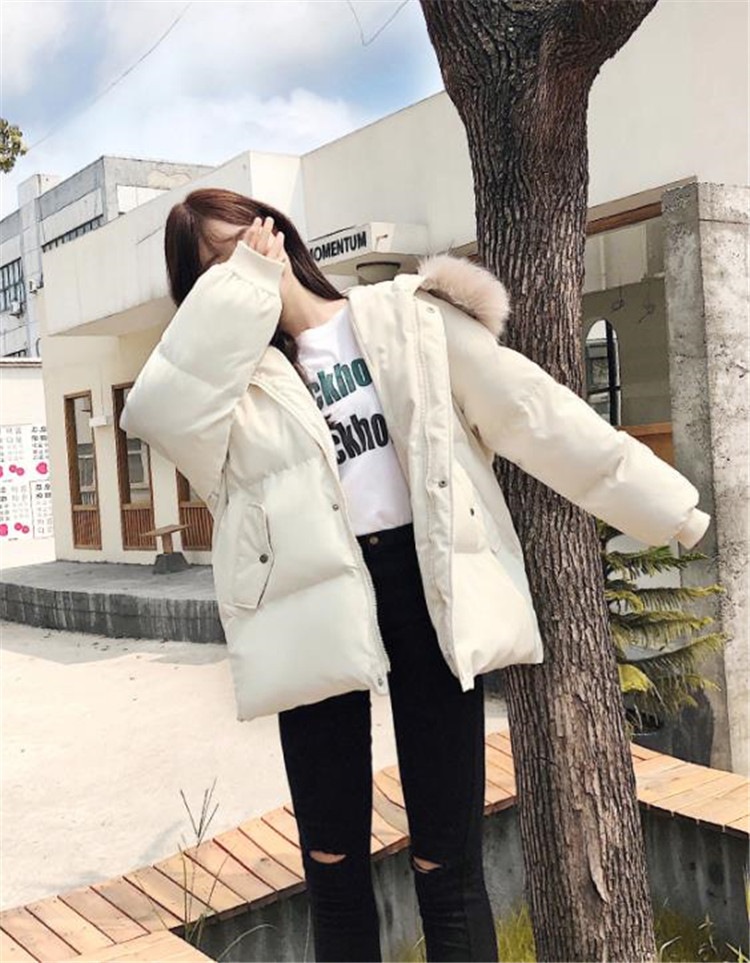 韓国ファッション の新作 ゆったりする 厚手 コート ダウンジャケット コットンコート 韓国ファッション の新作 ゆったりする 厚手 コート ダウンジャケット コットンコート