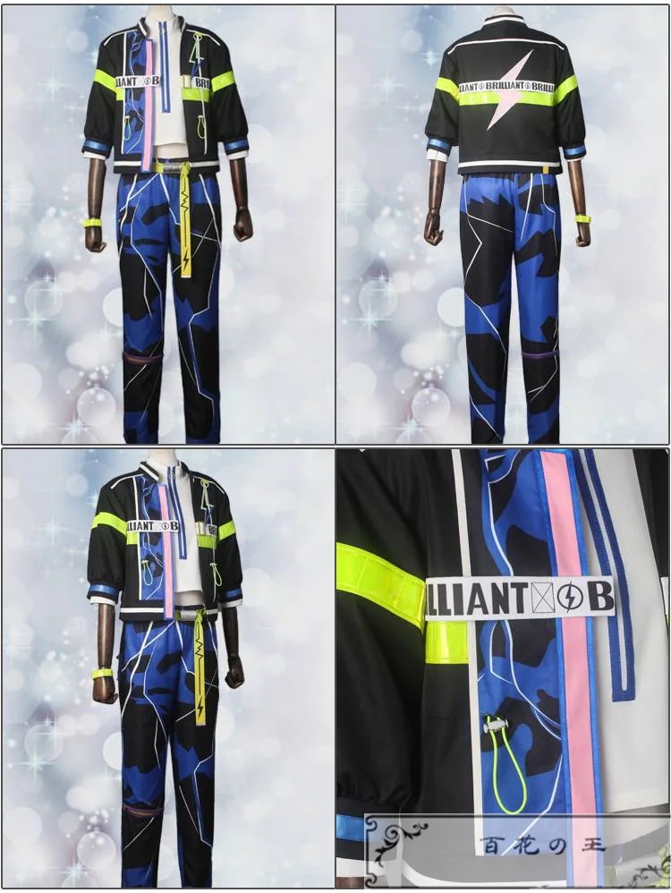 あんスタ 多面体のトライライツ 青葉つむぎ 逆先夏目 春川宙 コスプレ衣装 コスチューム