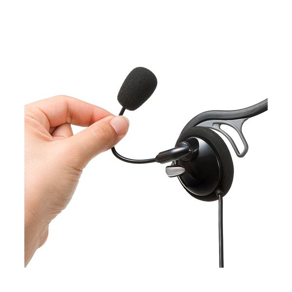 (5個セット) サンワサプライ USBヘッドセット MM-HSU05BKX5