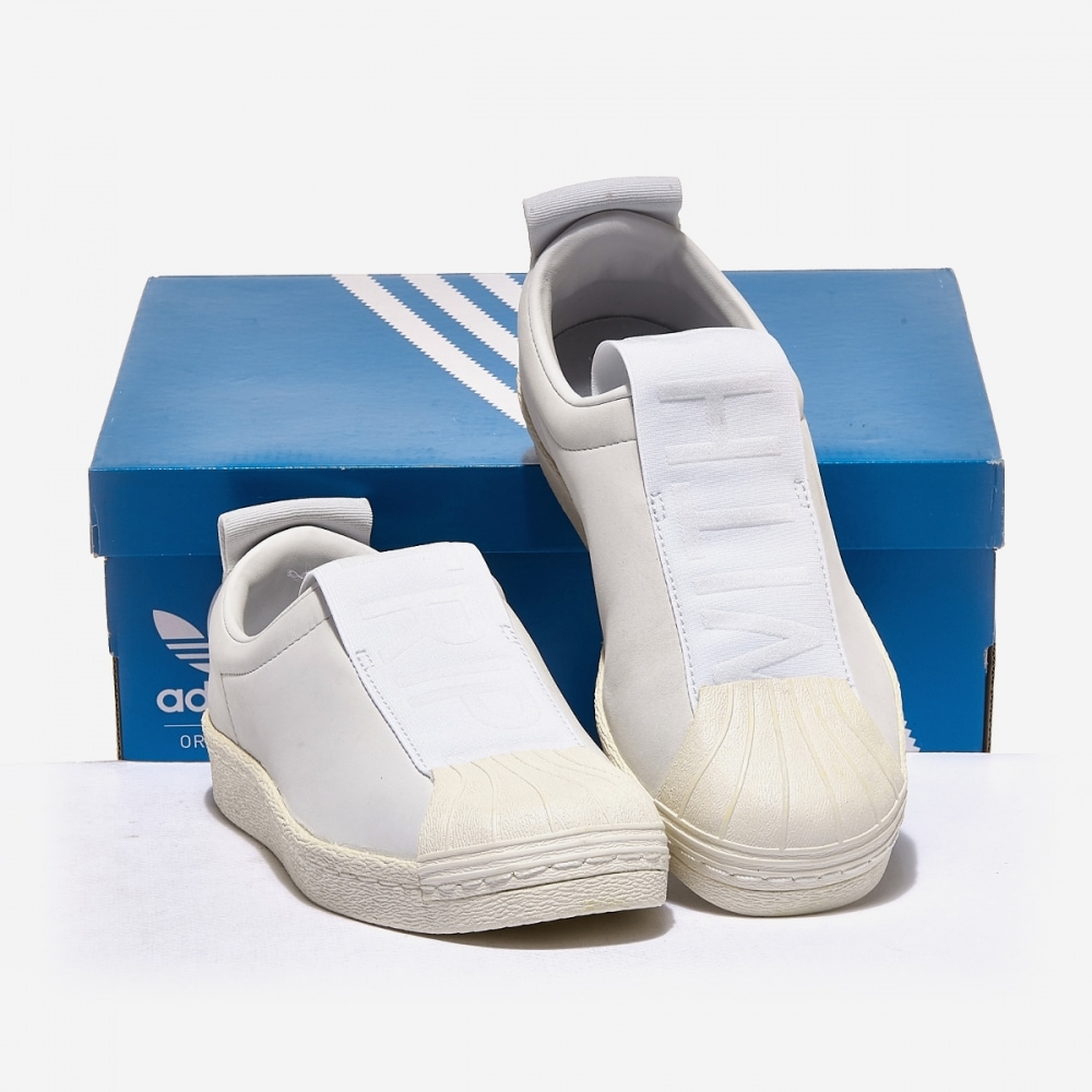アディダススーパースターBW35スリップオンウーマンズOFF WHITE OFF WHITE CORE BLACK