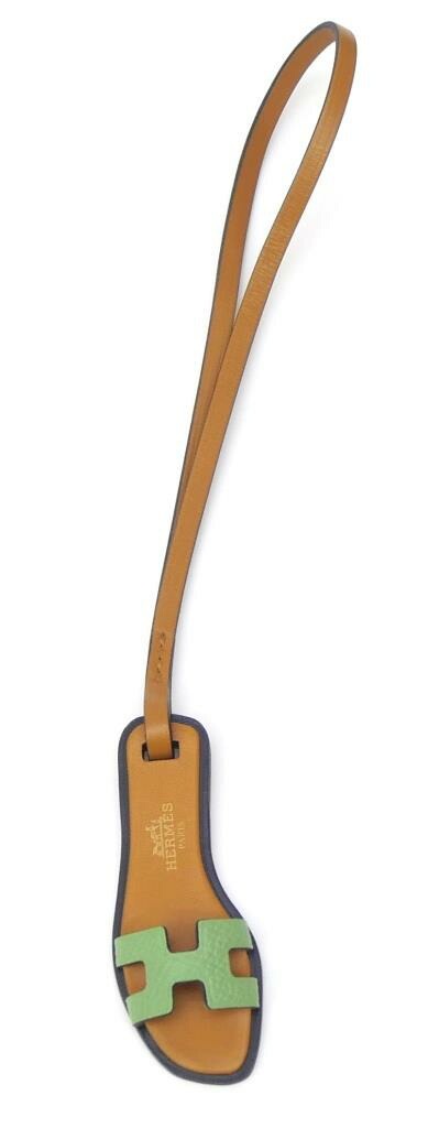 エルメス HERMES バッグチャーム オランナノ グリーン(68525) エルメス HERMES バッグチャーム オランナノ グリーン(68525)