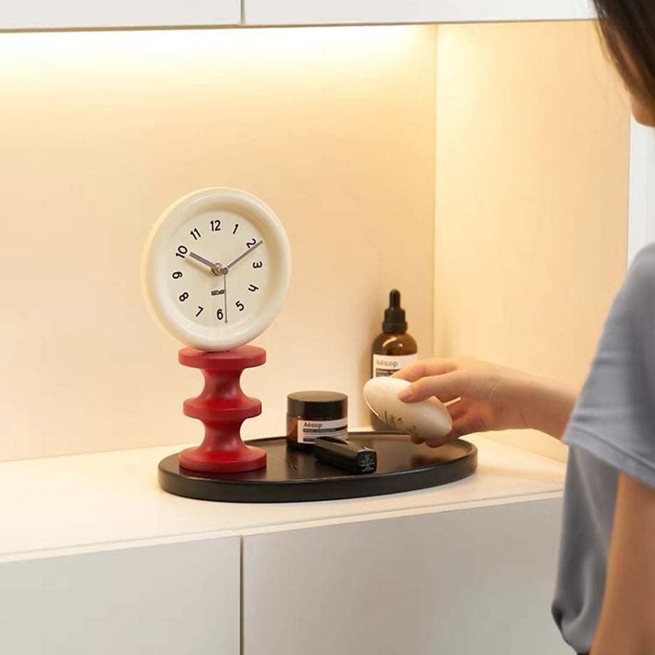 トレイ付き ラウンド クロック 全2色 置き時計 オブジェ おしゃれ 韓国インテリア 韓国雑貨 韓国っぽ インテリア雑貨 韓国 トレイ付き ラウンド クロック 全2色 置き時計 オブジェ おしゃれ 韓国インテリア 韓国雑貨 韓国っぽ インテリア雑貨 韓国