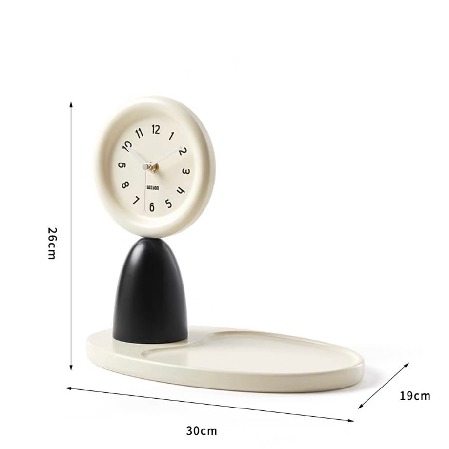 トレイ付き ラウンド クロック 全2色 置き時計 オブジェ おしゃれ 韓国インテリア 韓国雑貨 韓国っぽ インテリア雑貨 韓国 トレイ付き ラウンド クロック 全2色 置き時計 オブジェ おしゃれ 韓国インテリア 韓国雑貨 韓国っぽ インテリア雑貨 韓国