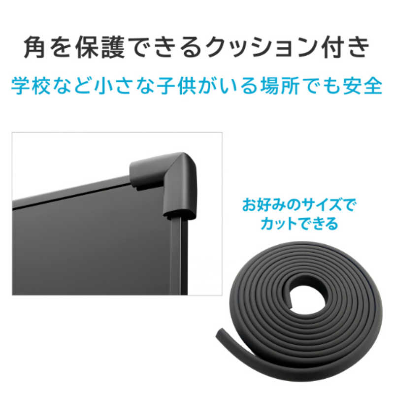 IOデータ　モニタースタンド ［1画面 /55～100インチ］ 耐荷重最大80kg移動式 ブラック　DA-DS7