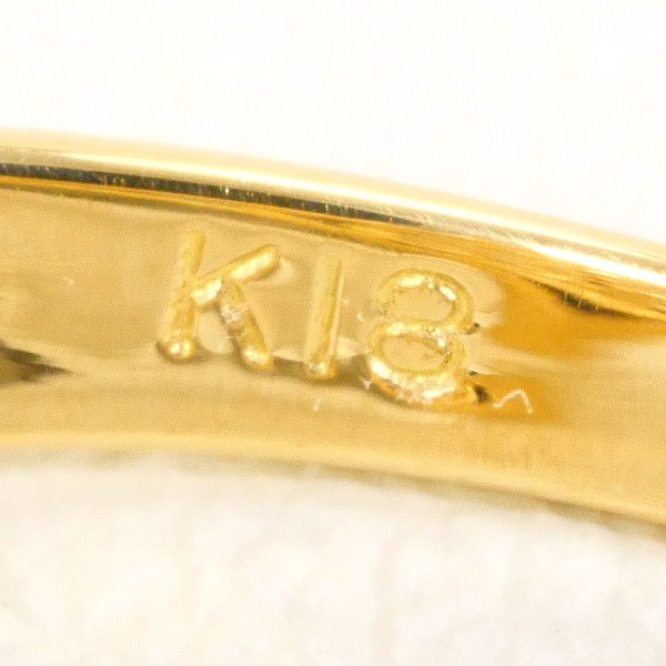 K18 18金 YG リング 指輪 11.5号 ブラウンダイヤ 0.50 ジュエリー 中古 K18 18金 YG リング 指輪 11.5号 ブラウンダイヤ 0.50 ジュエリー 中古