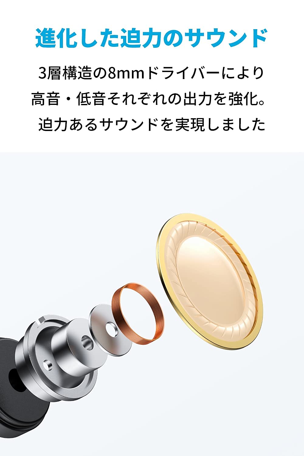 Anker Soundcore Liberty Neo 2(Bluetooth 5.2)【完全ワイヤレスイヤホン/ワイヤレス充電対応 / IPX7防水規格 / 最大40時間音楽再生 / 専用アプリ対応 Anker Soundcore Liberty Neo 2(Bluetooth 5.2)【完全ワイヤレスイヤホン/ワイヤレス充電対応 / IPX7防水規格 / 最大40時間音楽再生 / 専用アプリ対応