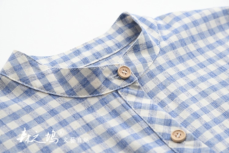 1005.シンプルチェック柄ワンピース(ピンク) 1005.シンプルチェック柄ワンピース(ピンク)