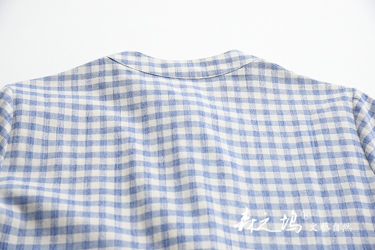 1005.シンプルチェック柄ワンピース(ピンク) 1005.シンプルチェック柄ワンピース(ピンク)