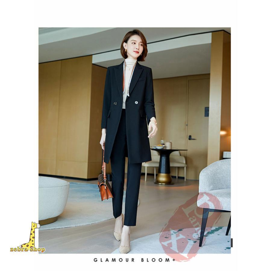 スーツ レディース ビジネススーツ パンツスーツ 入学式 卒業式 卒園式 入園式 30代 40代 セレモニースーツ 大きいサイズ 女性 七五三 ママスーツ 2点セット