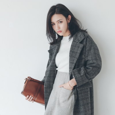 秋冬 ツイード アウター 格子縞 学院風 厚い ゆったり シンプル レディーズ女性 カジュアル ファッション 合わせやすい 秋冬 ツイード アウター 格子縞 学院風 厚い ゆったり シンプル レディーズ女性 カジュアル ファッション 合わせやすい