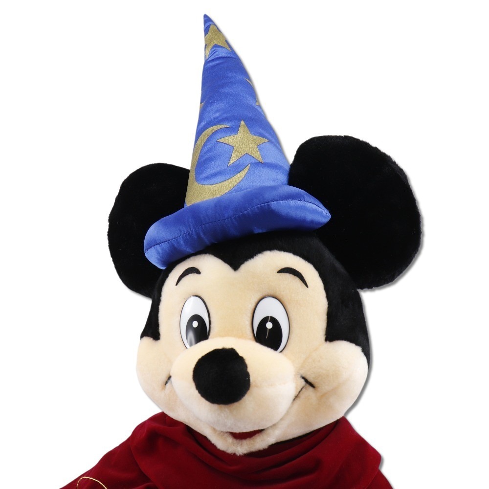 ミッキーマウス ファンタジア 魔法使い ぬいぐるみ 80cm 特大 東京ディズニーランド 80cm ぬいぐるみ _ 中古品 Aランク