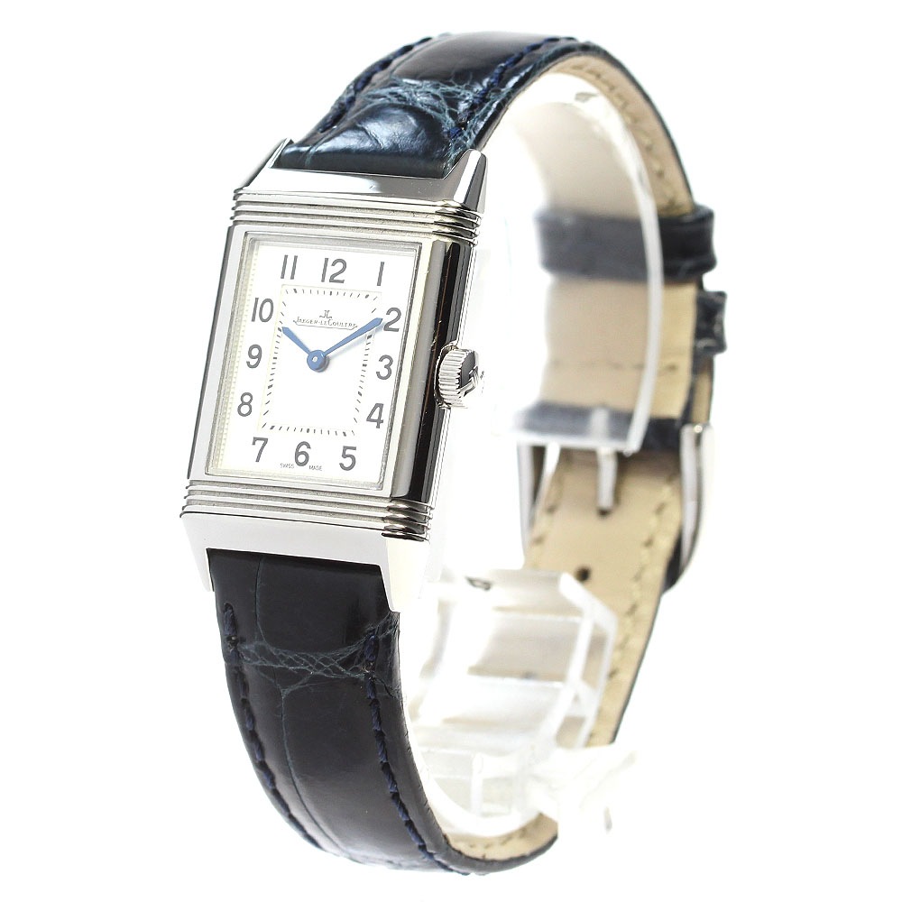 ジャガールクルト JAEGER-LECOULTRE Q2618540/221.8.47 レベルソ クラシック スモール クォーツ レディース 良品 保証書付き_821072【中古】