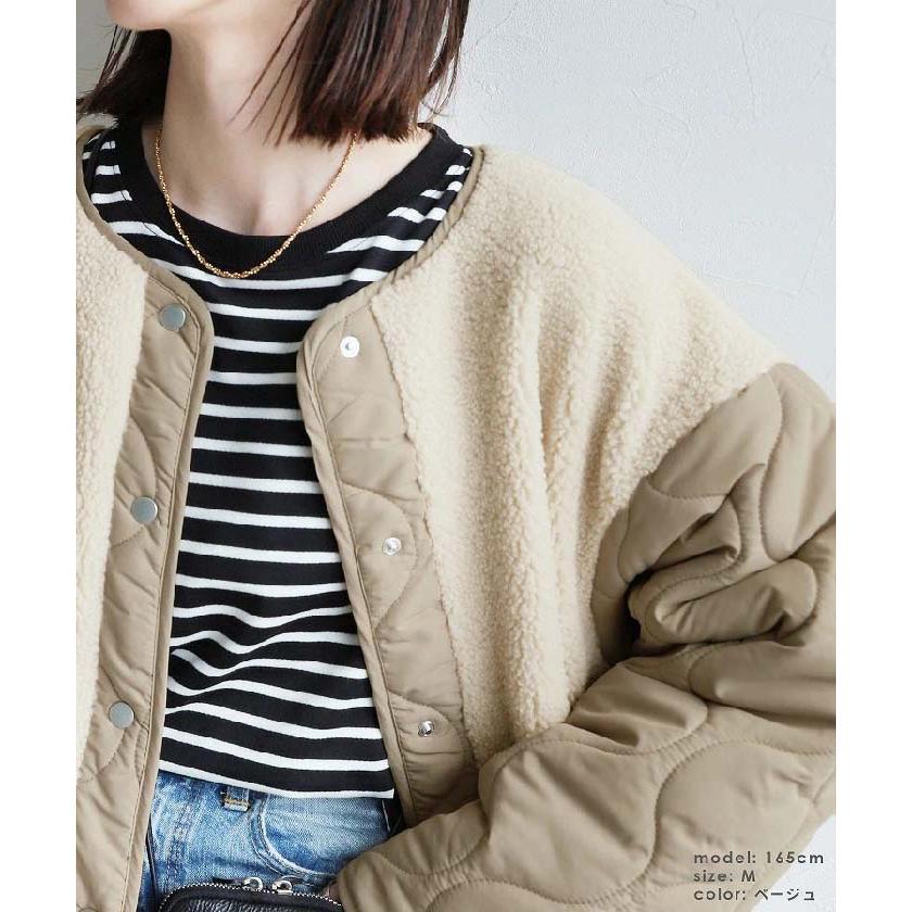 コート レディース 秋冬 ボア キルティング 切り替え ノーカラー ボア コート キルティング コート スエードコート ボア アウター ふわふわ もこもこ 冬 秋 ビッ コート レディース 秋冬 ボア キルティング 切り替え ノーカラー ボア コート キルティング コート スエードコート ボア アウター ふわふわ もこもこ 冬 秋 ビッ