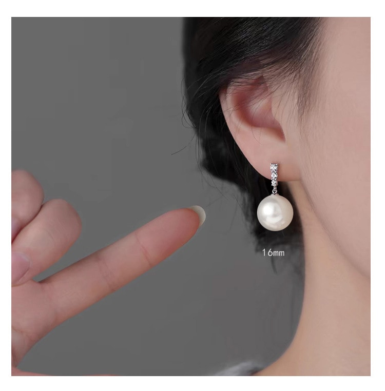 【1点ご購入 で10点プレゼントいたします】女性のためのパールイヤリングハイエンドセクシーなシルバーイヤリング2025イヤリング 【1点ご購入 で10点プレゼントいたします】女性のためのパールイヤリングハイエンドセクシーなシルバーイヤリング2025イヤリング