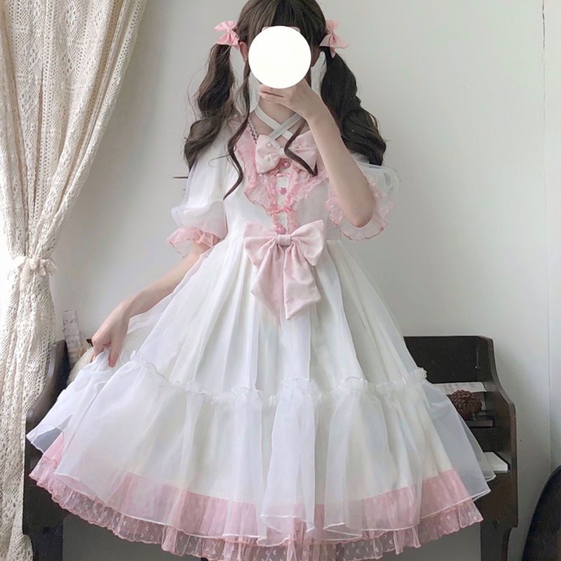 ロリータ コスプレ 2023新作 夏 ロリータ ワンピース 洋服 半袖 OP ワンピース 夏服 可愛い ロリータ コスプレ 2023新作 夏 ロリータ ワンピース 洋服 半袖 OP ワンピース 夏服 可愛い