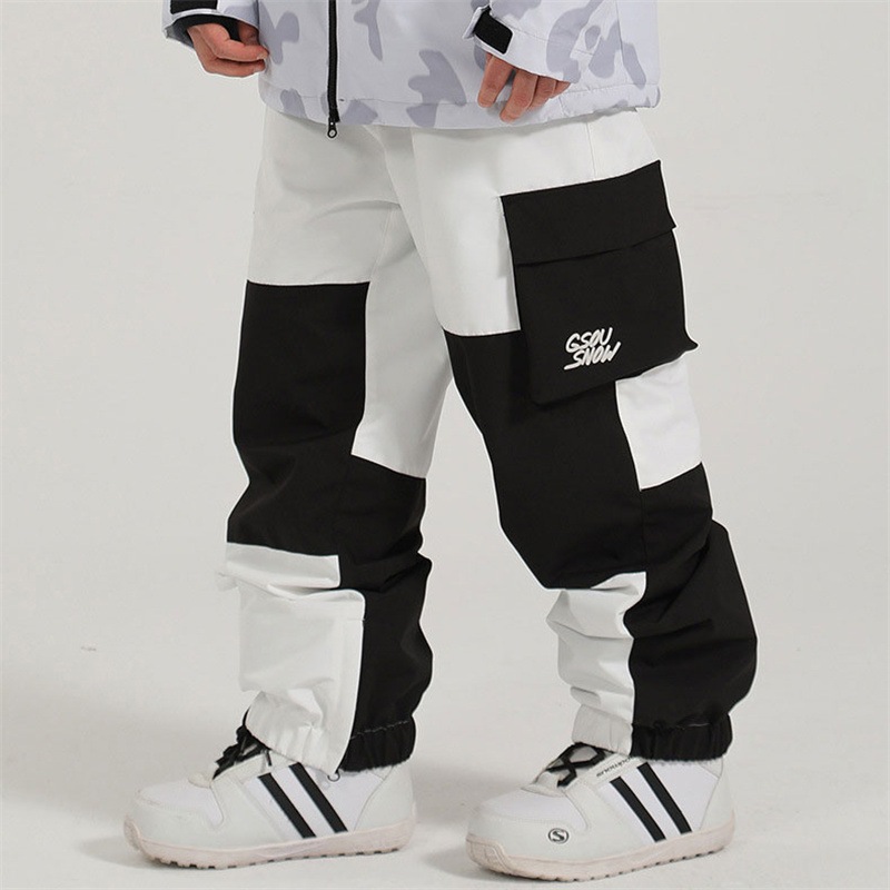 スノーボード ウェア パンツ 単品 切り替え メンズ レディース スノーウェア スキーウェア スノボ 配色 防風防水防雪防寒保温通気 耐摩擦 韓国 スノーボード ウェア パンツ 単品 切り替え メンズ レディース スノーウェア スキーウェア スノボ 配色 防風防水防雪防寒保温通気 耐摩擦 韓国