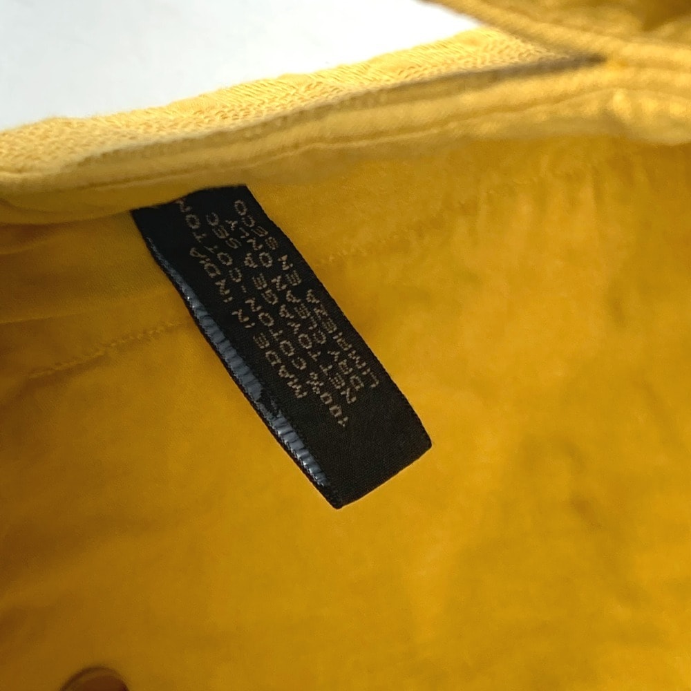 ショルダーバッグ アメダバカバドゥポッシュ カバン 肩掛け トートバッグ キャンバス/レザー イエロー ショルダーバッグ アメダバカバドゥポッシュ カバン 肩掛け トートバッグ キャンバス/レザー イエロー