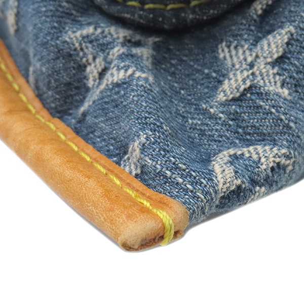 ルイヴィトン LOUIS VUITTON トートバッグ フラットショッパー モノグラムデニム モノグラムデニム ゴールド金具 ハンドバッグ 青 M95018 AS0093【中古】 ルイヴィトン LOUIS VUITTON トートバッグ フラットショッパー モノグラムデニム モノグラムデニム ゴールド金具 ハンドバッグ 青 M95018 AS0093【中古】