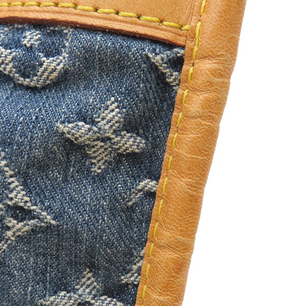 ルイヴィトン LOUIS VUITTON トートバッグ フラットショッパー モノグラムデニム モノグラムデニム ゴールド金具 ハンドバッグ 青 M95018 AS0093【中古】 ルイヴィトン LOUIS VUITTON トートバッグ フラットショッパー モノグラムデニム モノグラムデニム ゴールド金具 ハンドバッグ 青 M95018 AS0093【中古】