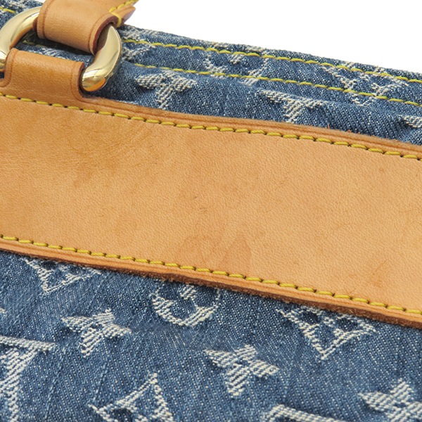 ルイヴィトン LOUIS VUITTON トートバッグ フラットショッパー モノグラムデニム モノグラムデニム ゴールド金具 ハンドバッグ 青 M95018 AS0093【中古】 ルイヴィトン LOUIS VUITTON トートバッグ フラットショッパー モノグラムデニム モノグラムデニム ゴールド金具 ハンドバッグ 青 M95018 AS0093【中古】