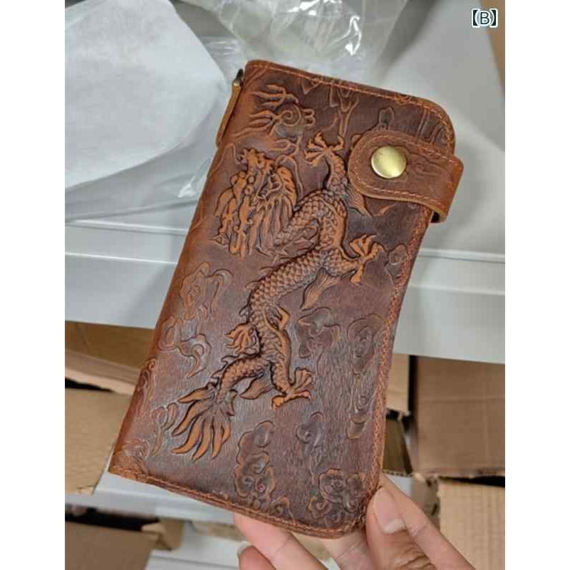 長財布 ドラゴンタイガー メンズ レトロ 立体 レザー 最上層 牛革 ロング ウォレット クラッチバッグ マルチ カードスロット 携帯電話 バッグ 龍 長財布 ドラゴンタイガー メンズ レトロ 立体 レザー 最上層 牛革 ロング ウォレット クラッチバッグ マルチ カードスロット 携帯電話 バッグ 龍
