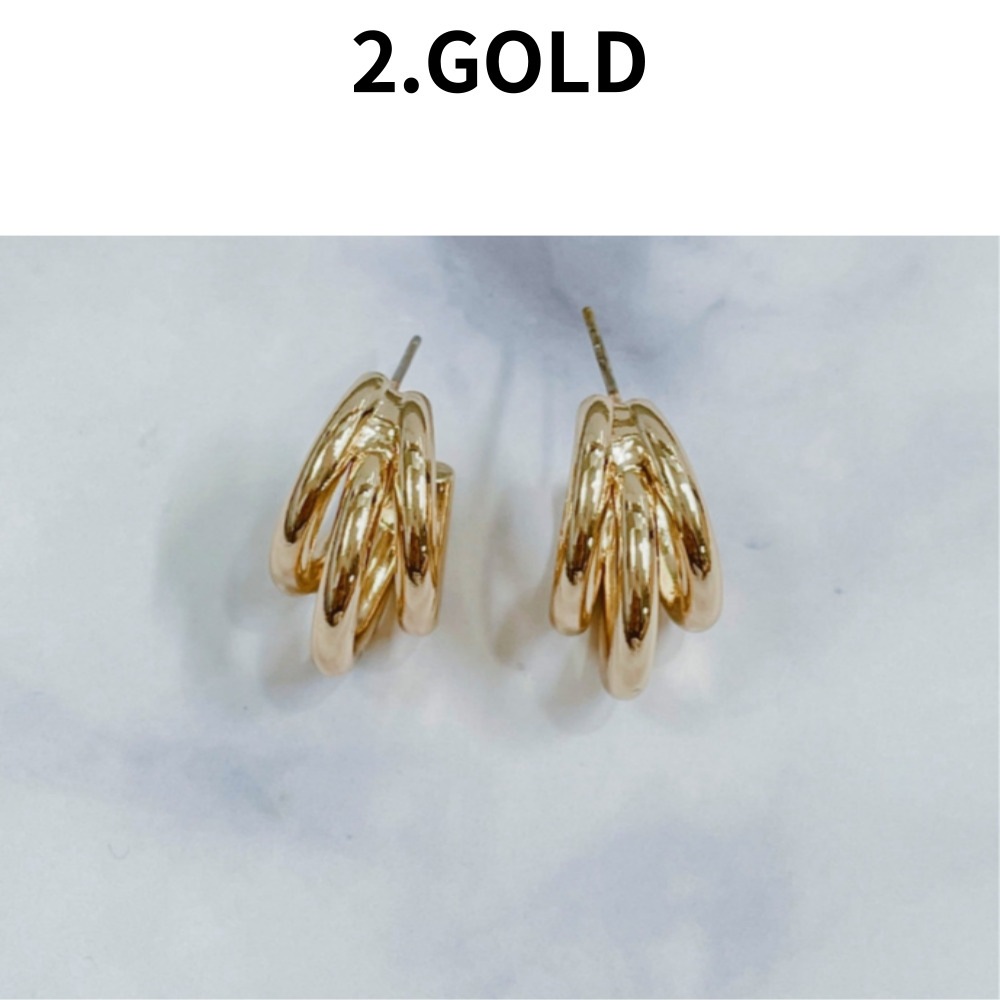 BTS JI MIN I着用/クーポン贈呈/韓国ファッション/ ジュエリー/Tate Earrings ピアス