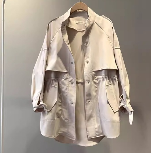 レディース ジャケット コート アウター 上着 ウィンドブレーカー トレンチ ミドル丈 長袖 ハイネック スタンドカラー ポケット ボタン 切り替えデザイン 大人可愛い きれいめ シンプル カジュアル レディース ジャケット コート アウター 上着 ウィンドブレーカー トレンチ ミドル丈 長袖 ハイネック スタンドカラー ポケット ボタン 切り替えデザイン 大人可愛い きれいめ シンプル カジュアル