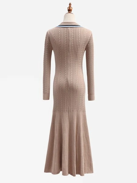 【急速出荷 2025年新作】前開きワンピース リブニットワンピース 襟付きワンピース ニットマーメイドワンピース 韓国ニットワンピース レディース ワンピース ニットワンピース ロングワンピース 韓国 【急速出荷 2025年新作】前開きワンピース リブニットワンピース 襟付きワンピース ニットマーメイドワンピース 韓国ニットワンピース レディース ワンピース ニットワンピース ロングワンピース 韓国